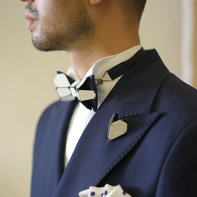 Geometry Series Pre-tied Bowtie