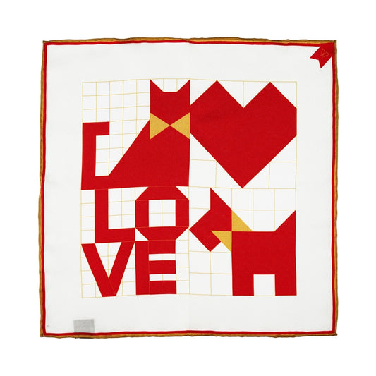 4 in Love-Pocket Square