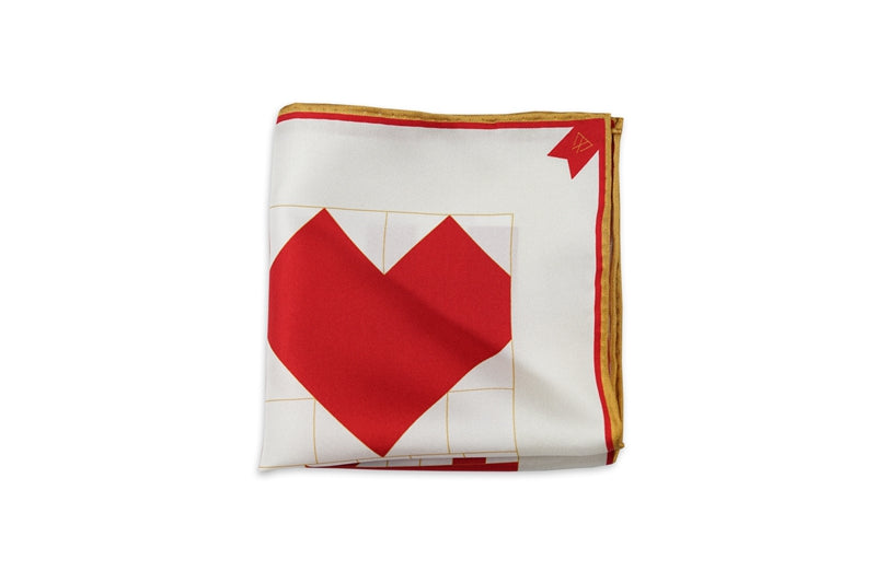 4 in Love-Pocket Square